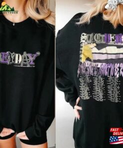 Grey Day Tour 2023 Double Side Sweatshirt Band Music Front And Back T Shirt Hoodie