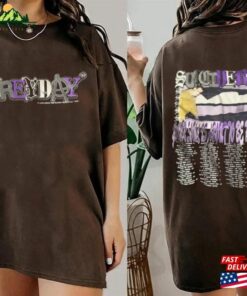 Grey Day Tour 2023 Double Side T-Shirt Concert Shirt Band Music Front And Back Unisex