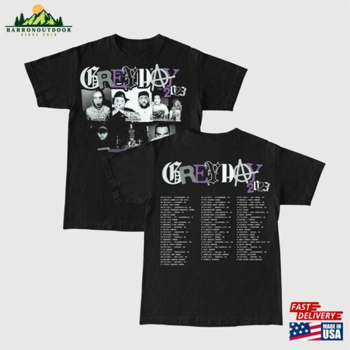 Grey Day Tour 2023 Shirt Concert Classic T-Shirt