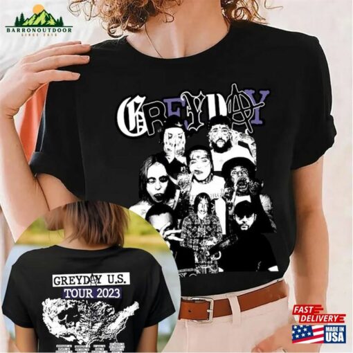 Greyday 2023 Merch Suicideboys Tour Shirt Suicideboy Grey Day T-Shirt Unisex Sweatshirt