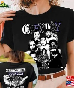 Greyday 2023 Merch Suicideboys Tour Shirt Suicideboy Grey Day T-Shirt Unisex Sweatshirt Music Concert Tees