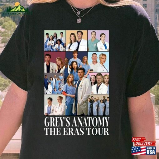 Greys Anatomy Eras Tour Shirt Sweatshirt Classic