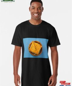 Grilled Cheese On Blue Long T-Shirt Sweatshirt