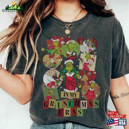 Grinchmas Eras Tour Shirt Grinch Christmas Sweatshirt The Hoodie Unisex