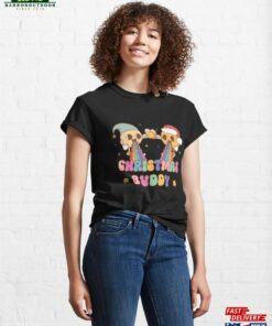 Groovy Christmas Drinking Buddy Classic T-Shirt Unisex