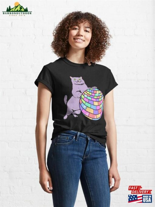 Groovy Disco Cat Classic T-Shirt Unisex