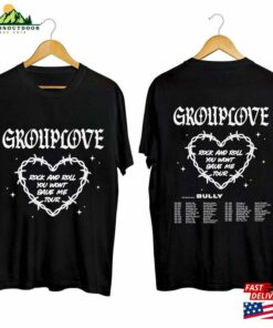 Grouplove And Bully 2024 Rock Roll You Won’T Save Me Tour Shirt Band Fan Sweatshirt Classic