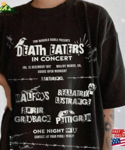 Grunge Death Eaters Tee Unisex Comfort Colors® Tom Riddle World Tour Potter Shirt Classic Sweatshirt