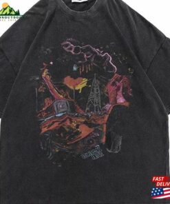 Grunge Oversized T-Shirt Short Sleeve Oversize Street Hip Hop O Hoodie