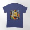 Guitarist Strat Style Artistic Guitar Classic T-Shirt Hoodie