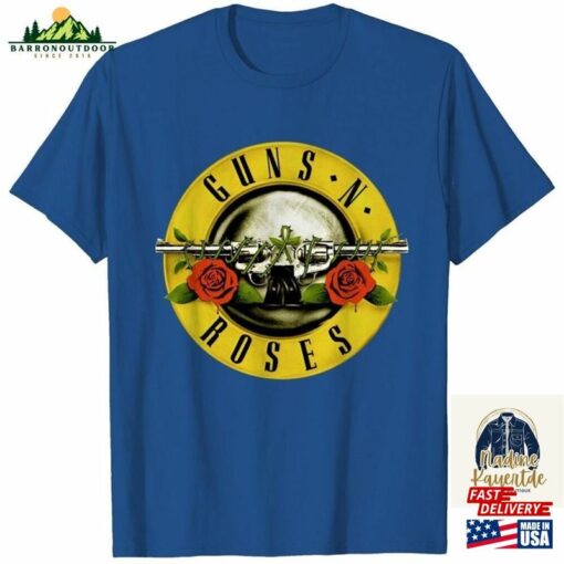 Guns N Roses 2023 Tour Shirt 2D Gnr Rock Band Unisex T-Shirt Roll Hoodie Classic