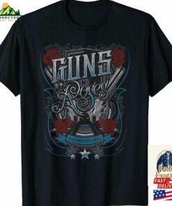 Guns N Roses 2023 Tour Shirt Reckless Life Rock Roll Unisex T-Shirt Music