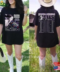 Guts Olivia Track List Shirt Tour Sweatshirt New Album 2023 T-Shirt Hoodie