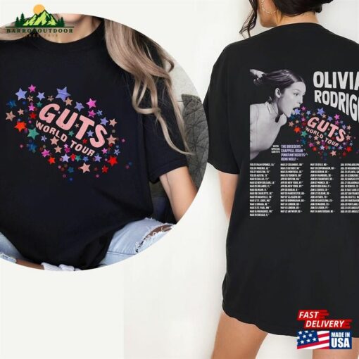 Guts Olivia World Tour Shirt Vintage Rodrigo Concert Unisex Hoodie