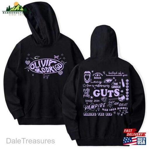 Guts World Tour 2024 Shirt Olivia Rodrigo Sweatshirt Bad Idea Right Hoodie