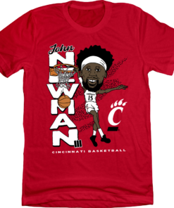John Newman III Cartoon Player Tee