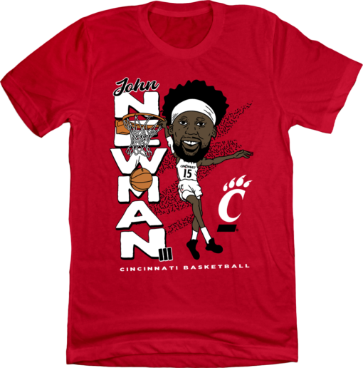 John Newman III Cartoon Player Tee