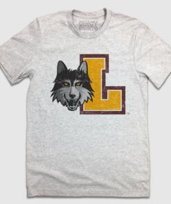 Loyola Ramblers Distressed L Logo