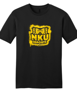 NKU Esports Two Wolves Spray Paint Tee