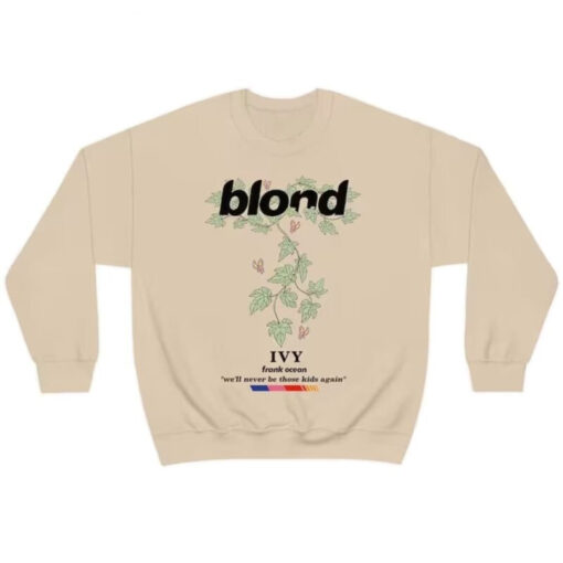 Rapper Frank Sweatshirt Blonde Fashion