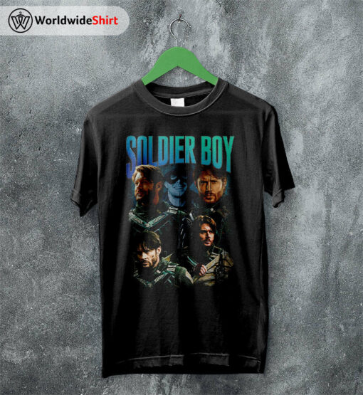 Soldier Boy AKA Jensen Ackles Vintage 90’s T Shirt The Boys Shirt TV Show Shirt