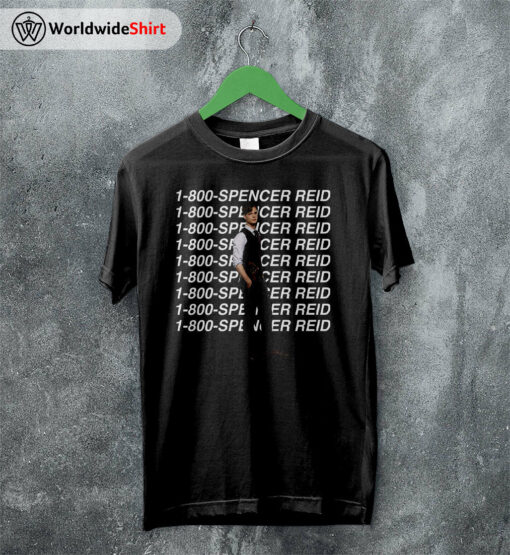 Spencer Reid 1-800 Shirt Criminal Minds T-Shirt TV Show Shirt