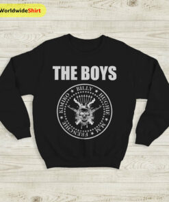 The Boys Member Logo Sweatshirt The Boys Shirt TV Show Shirt