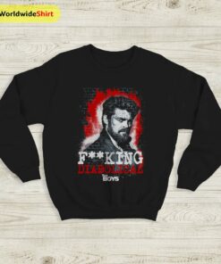 The Diabolical Billy Butcher Graphic Sweatshirt The Boys Shirt TV Show Shirt