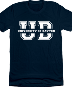 UD – University of Dayton Varsity Block