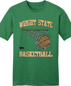 Wright State Basketball Swoosh