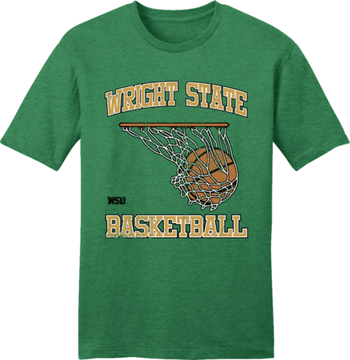 Wright State Basketball Swoosh