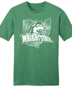 Wright State University Vintage Wolf Logo