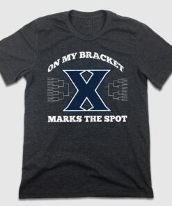 X Marks The Spot Xavier University Bracket Tee