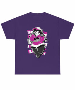 Asexual Pride Casey Panda – T-Shirt Asexual Pride Casey Panda – T-Shirt