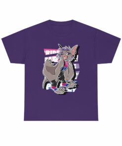 Biromantic Pride Hailey Bat – T-Shirt
