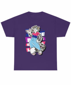 Bisexual Pride Mandy Snow Leopard – T-Shirt
