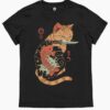 Carp Tattooed Cat T-Shirt