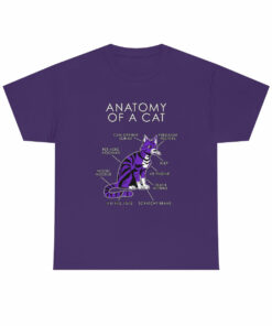 Cat Purple – T-Shirt