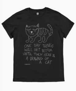 Drawing Of A Cat T-Shirt