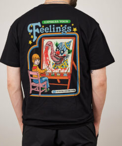 Express Your Feelings Front and Back T-Shirt