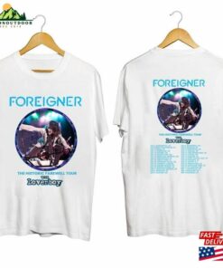 Foreigner The Historic Farewell Tour 2023 Shirt Concert Band Fan Hoodie Sweatshirt