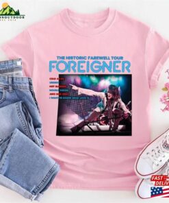 Foreigner The Historic Farewell Tour 2023 Shirt Sweatshirt Classic