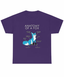 Fox Light Blue – T-Shirt