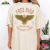 Free Bird Shirt Comfort Colors Band Tshirt Old School T-Shirt Sweatshirt Classic