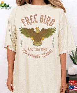 Free Bird Shirt Comfort Colors Band Tshirt Old School T-Shirt Sweatshirt Classic