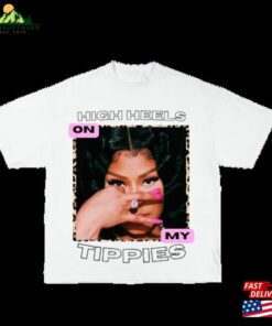 Ftcu High Heels On My Tipples Nicki Minaj Tour Merch Rare Concert Tees Pink Friday Pf2 Barbz Graphic Shirt Sweatshirt Unisex