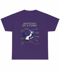 Furry Blue – T-Shirt