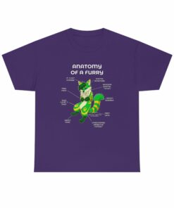 Furry Green and Yellow – T-Shirt