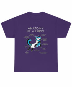 Furry Light Blue – T-Shirt