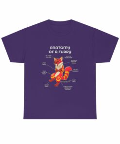 Furry Red and Yellow – T-Shirt